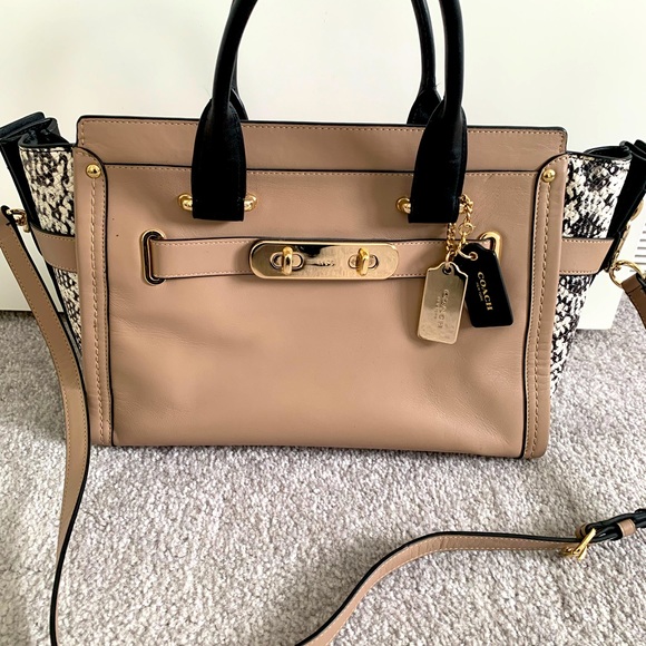 Coach Satchel w/ Removable Shoulder Strap - Picture 1 of 4